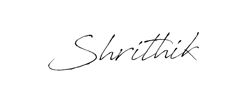 Also we have Shrithik name is the best signature style. Create professional handwritten signature collection using Antro_Vectra autograph style. Shrithik signature style 6 images and pictures png