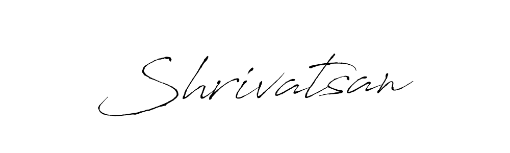 Shrivatsan stylish signature style. Best Handwritten Sign (Antro_Vectra) for my name. Handwritten Signature Collection Ideas for my name Shrivatsan. Shrivatsan signature style 6 images and pictures png