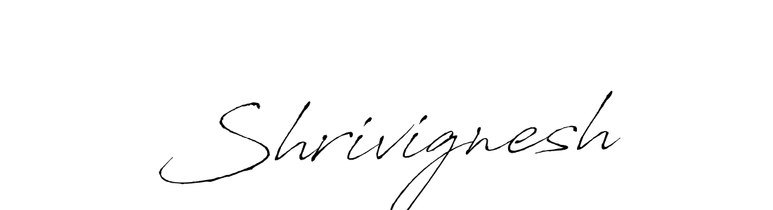 Shrivignesh stylish signature style. Best Handwritten Sign (Antro_Vectra) for my name. Handwritten Signature Collection Ideas for my name Shrivignesh. Shrivignesh signature style 6 images and pictures png