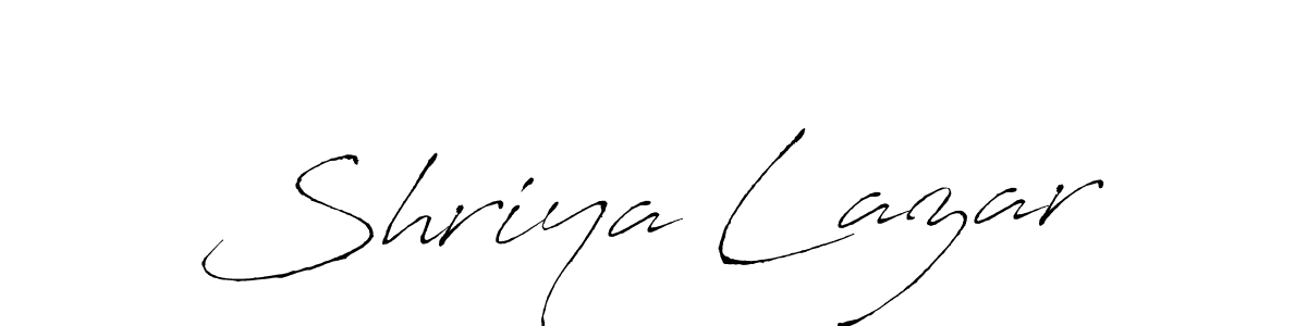 Make a short Shriya Lazar signature style. Manage your documents anywhere anytime using Antro_Vectra. Create and add eSignatures, submit forms, share and send files easily. Shriya Lazar signature style 6 images and pictures png