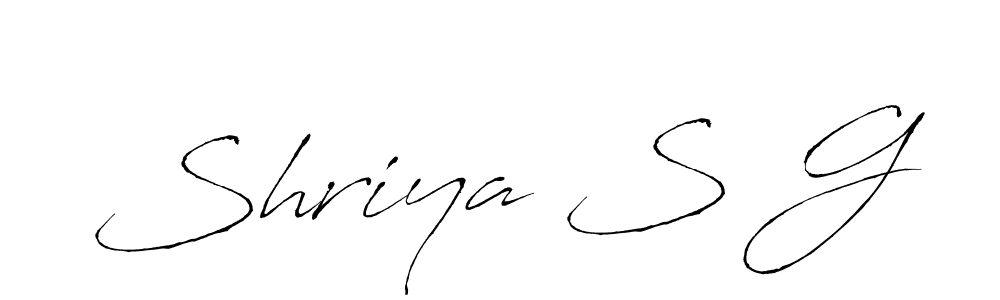 Similarly Antro_Vectra is the best handwritten signature design. Signature creator online .You can use it as an online autograph creator for name Shriya S G. Shriya S G signature style 6 images and pictures png