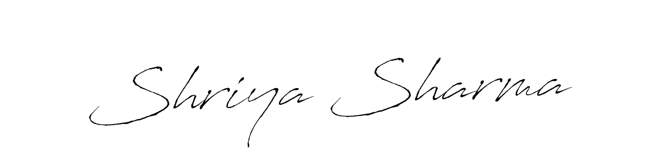 It looks lik you need a new signature style for name Shriya Sharma. Design unique handwritten (Antro_Vectra) signature with our free signature maker in just a few clicks. Shriya Sharma signature style 6 images and pictures png