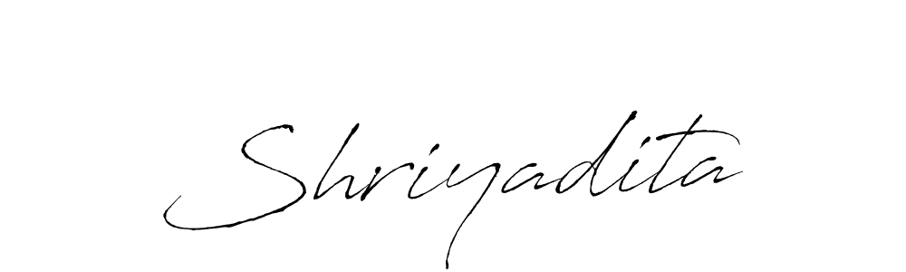 Make a beautiful signature design for name Shriyadita. With this signature (Antro_Vectra) style, you can create a handwritten signature for free. Shriyadita signature style 6 images and pictures png