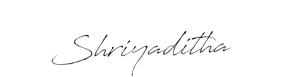 How to make Shriyaditha signature? Antro_Vectra is a professional autograph style. Create handwritten signature for Shriyaditha name. Shriyaditha signature style 6 images and pictures png