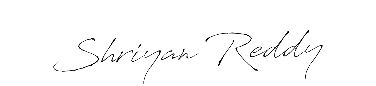 Use a signature maker to create a handwritten signature online. With this signature software, you can design (Antro_Vectra) your own signature for name Shriyan Reddy. Shriyan Reddy signature style 6 images and pictures png