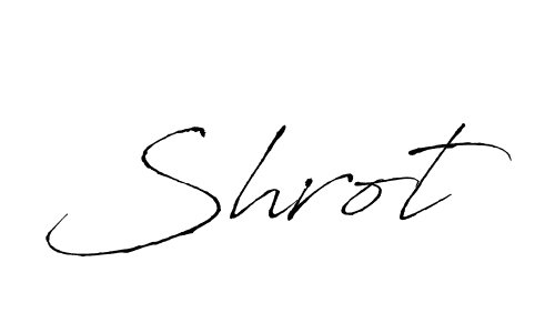 How to make Shrot signature? Antro_Vectra is a professional autograph style. Create handwritten signature for Shrot name. Shrot signature style 6 images and pictures png