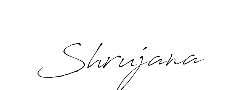 You should practise on your own different ways (Antro_Vectra) to write your name (Shrujana) in signature. don't let someone else do it for you. Shrujana signature style 6 images and pictures png