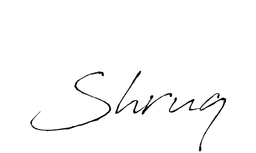 Also You can easily find your signature by using the search form. We will create Shruq name handwritten signature images for you free of cost using Antro_Vectra sign style. Shruq signature style 6 images and pictures png