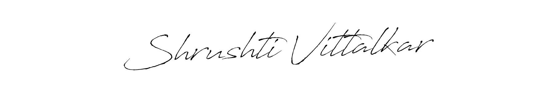 Use a signature maker to create a handwritten signature online. With this signature software, you can design (Antro_Vectra) your own signature for name Shrushti Vittalkar. Shrushti Vittalkar signature style 6 images and pictures png