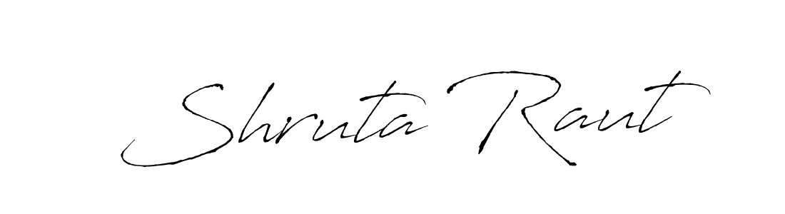 Also You can easily find your signature by using the search form. We will create Shruta Raut name handwritten signature images for you free of cost using Antro_Vectra sign style. Shruta Raut signature style 6 images and pictures png