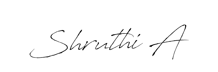 This is the best signature style for the Shruthi A name. Also you like these signature font (Antro_Vectra). Mix name signature. Shruthi A signature style 6 images and pictures png