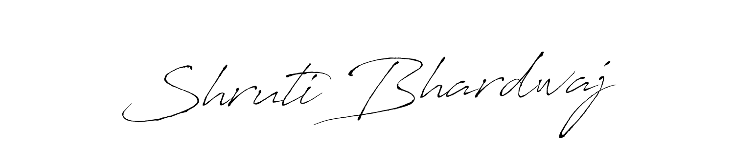 This is the best signature style for the Shruti Bhardwaj name. Also you like these signature font (Antro_Vectra). Mix name signature. Shruti Bhardwaj signature style 6 images and pictures png