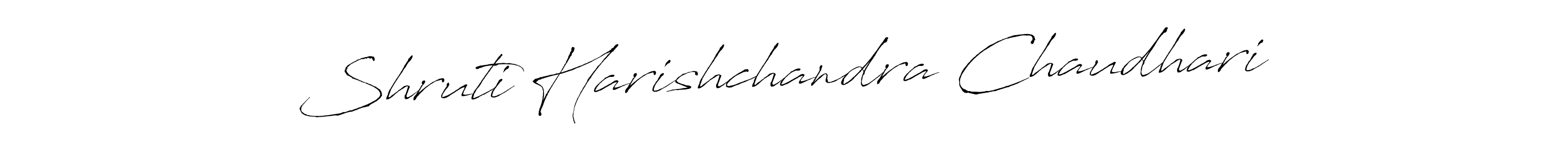 Make a beautiful signature design for name Shruti Harishchandra Chaudhari. Use this online signature maker to create a handwritten signature for free. Shruti Harishchandra Chaudhari signature style 6 images and pictures png