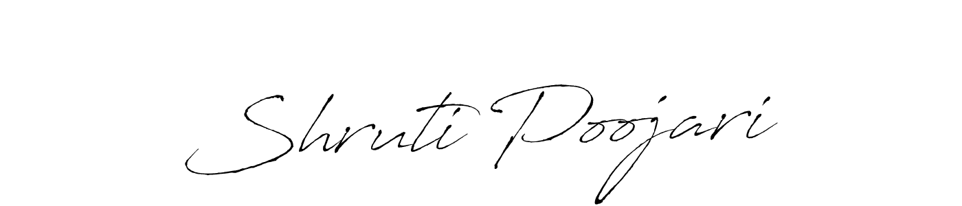 Similarly Antro_Vectra is the best handwritten signature design. Signature creator online .You can use it as an online autograph creator for name Shruti Poojari. Shruti Poojari signature style 6 images and pictures png