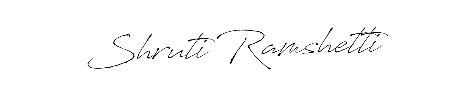 Make a beautiful signature design for name Shruti Ramshetti. Use this online signature maker to create a handwritten signature for free. Shruti Ramshetti signature style 6 images and pictures png