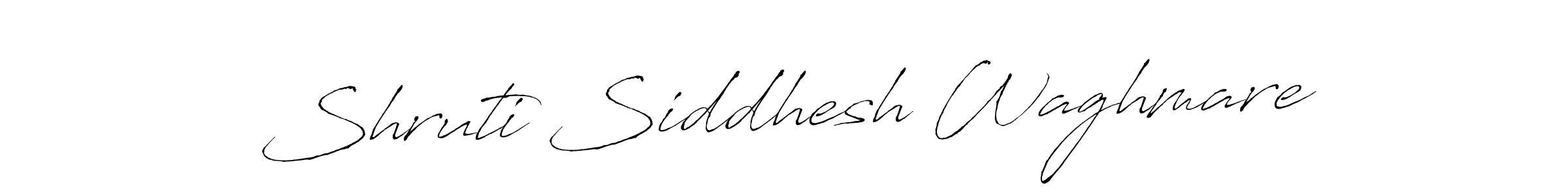 if you are searching for the best signature style for your name Shruti Siddhesh Waghmare. so please give up your signature search. here we have designed multiple signature styles  using Antro_Vectra. Shruti Siddhesh Waghmare signature style 6 images and pictures png