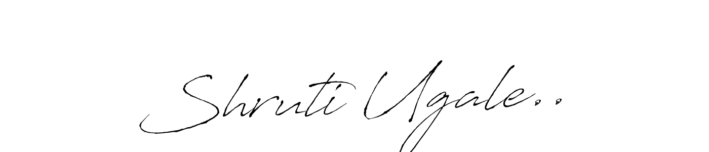 Best and Professional Signature Style for Shruti Ugale... Antro_Vectra Best Signature Style Collection. Shruti Ugale.. signature style 6 images and pictures png