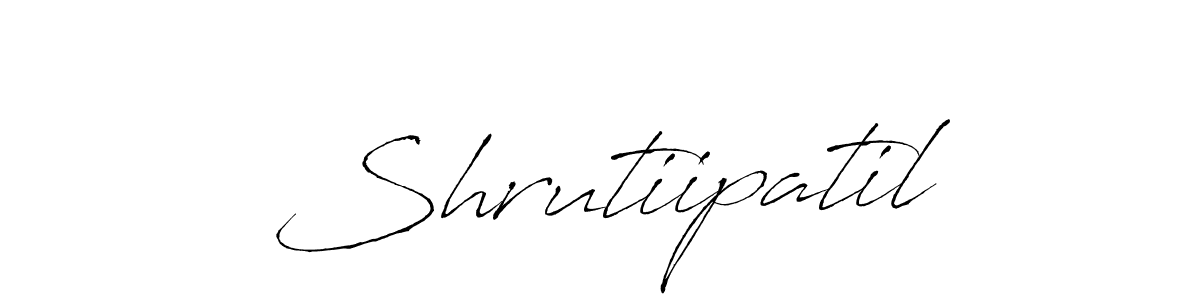 You should practise on your own different ways (Antro_Vectra) to write your name (Shrutiipatil) in signature. don't let someone else do it for you. Shrutiipatil signature style 6 images and pictures png