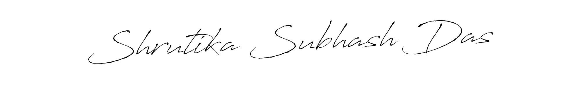 Design your own signature with our free online signature maker. With this signature software, you can create a handwritten (Antro_Vectra) signature for name Shrutika Subhash Das. Shrutika Subhash Das signature style 6 images and pictures png