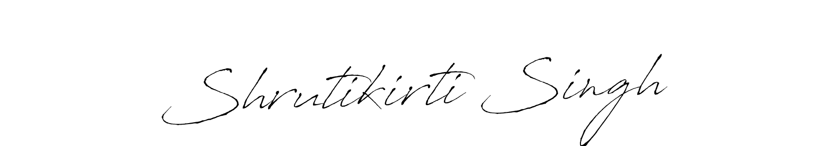 Also we have Shrutikirti Singh name is the best signature style. Create professional handwritten signature collection using Antro_Vectra autograph style. Shrutikirti Singh signature style 6 images and pictures png