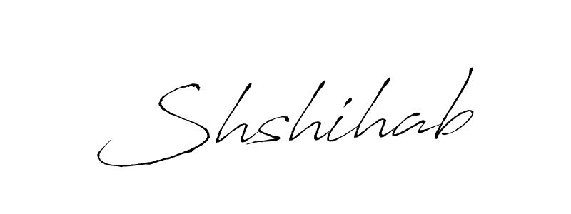 How to make Shshihab name signature. Use Antro_Vectra style for creating short signs online. This is the latest handwritten sign. Shshihab signature style 6 images and pictures png