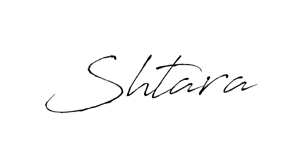 Create a beautiful signature design for name Shtara. With this signature (Antro_Vectra) fonts, you can make a handwritten signature for free. Shtara signature style 6 images and pictures png