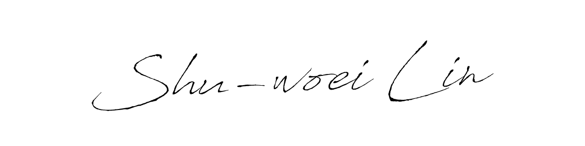 It looks lik you need a new signature style for name Shu-woei Lin. Design unique handwritten (Antro_Vectra) signature with our free signature maker in just a few clicks. Shu-woei Lin signature style 6 images and pictures png