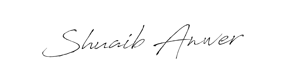 See photos of Shuaib Anwer official signature by Spectra . Check more albums & portfolios. Read reviews & check more about Antro_Vectra font. Shuaib Anwer signature style 6 images and pictures png