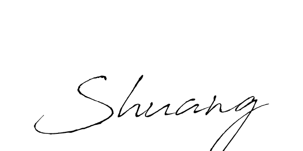 How to make Shuang signature? Antro_Vectra is a professional autograph style. Create handwritten signature for Shuang name. Shuang signature style 6 images and pictures png