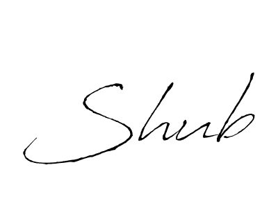 Antro_Vectra is a professional signature style that is perfect for those who want to add a touch of class to their signature. It is also a great choice for those who want to make their signature more unique. Get Shub name to fancy signature for free. Shub signature style 6 images and pictures png