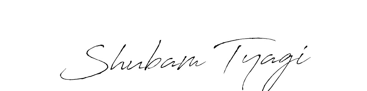 Use a signature maker to create a handwritten signature online. With this signature software, you can design (Antro_Vectra) your own signature for name Shubam Tyagi. Shubam Tyagi signature style 6 images and pictures png