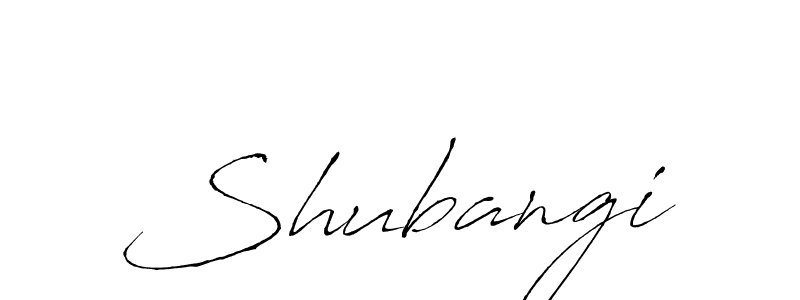 How to make Shubangi signature? Antro_Vectra is a professional autograph style. Create handwritten signature for Shubangi name. Shubangi signature style 6 images and pictures png