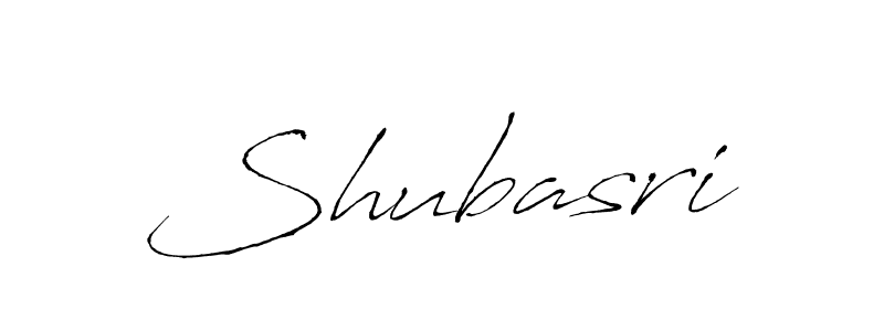 Make a beautiful signature design for name Shubasri. With this signature (Antro_Vectra) style, you can create a handwritten signature for free. Shubasri signature style 6 images and pictures png