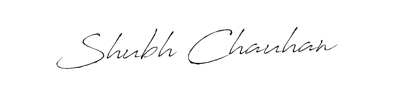 Also You can easily find your signature by using the search form. We will create Shubh Chauhan name handwritten signature images for you free of cost using Antro_Vectra sign style. Shubh Chauhan signature style 6 images and pictures png