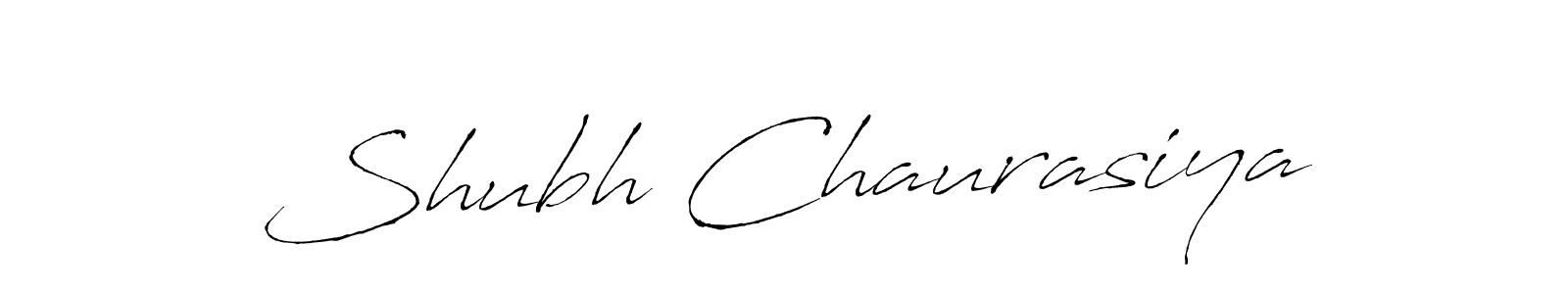 Shubh Chaurasiya stylish signature style. Best Handwritten Sign (Antro_Vectra) for my name. Handwritten Signature Collection Ideas for my name Shubh Chaurasiya. Shubh Chaurasiya signature style 6 images and pictures png