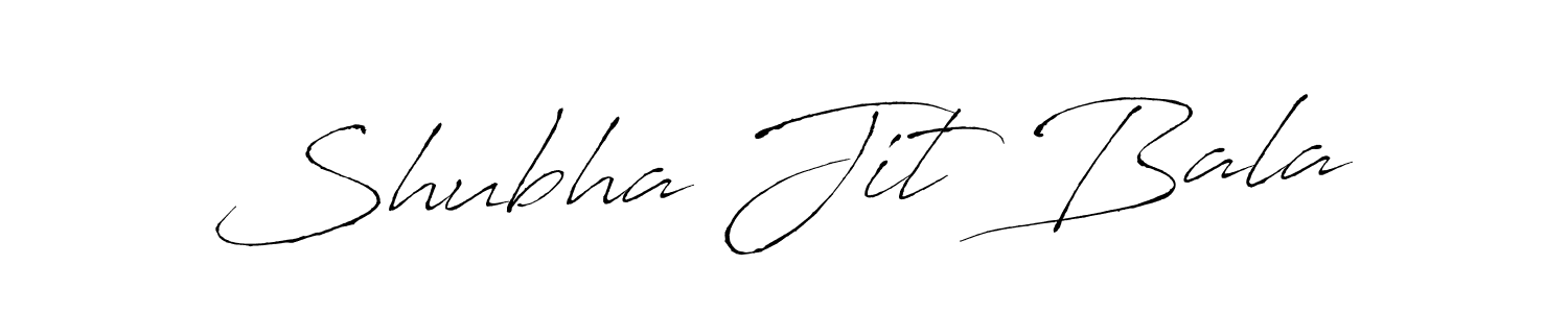 Create a beautiful signature design for name Shubha Jit Bala. With this signature (Antro_Vectra) fonts, you can make a handwritten signature for free. Shubha Jit Bala signature style 6 images and pictures png