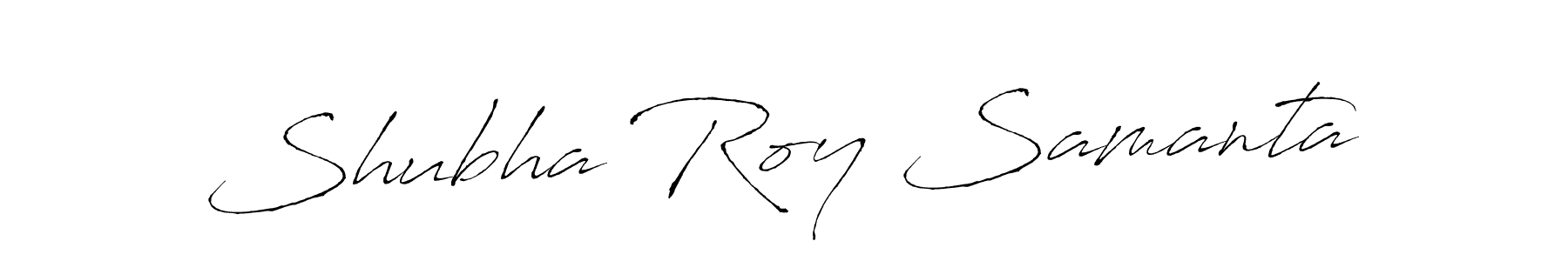 It looks lik you need a new signature style for name Shubha Roy Samanta. Design unique handwritten (Antro_Vectra) signature with our free signature maker in just a few clicks. Shubha Roy Samanta signature style 6 images and pictures png