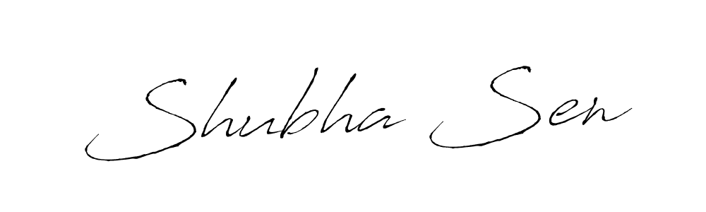Also we have Shubha Sen name is the best signature style. Create professional handwritten signature collection using Antro_Vectra autograph style. Shubha Sen signature style 6 images and pictures png