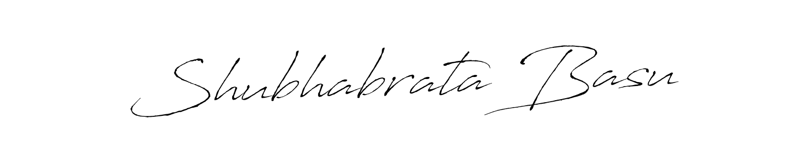 You should practise on your own different ways (Antro_Vectra) to write your name (Shubhabrata Basu) in signature. don't let someone else do it for you. Shubhabrata Basu signature style 6 images and pictures png