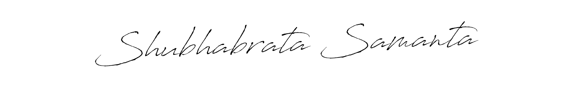 Make a short Shubhabrata Samanta signature style. Manage your documents anywhere anytime using Antro_Vectra. Create and add eSignatures, submit forms, share and send files easily. Shubhabrata Samanta signature style 6 images and pictures png