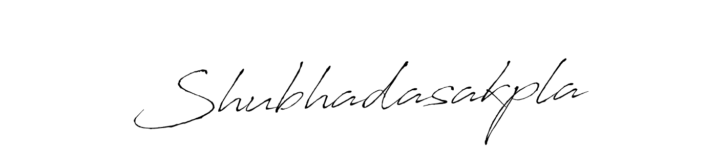 Make a beautiful signature design for name Shubhadasakpla. With this signature (Antro_Vectra) style, you can create a handwritten signature for free. Shubhadasakpla signature style 6 images and pictures png