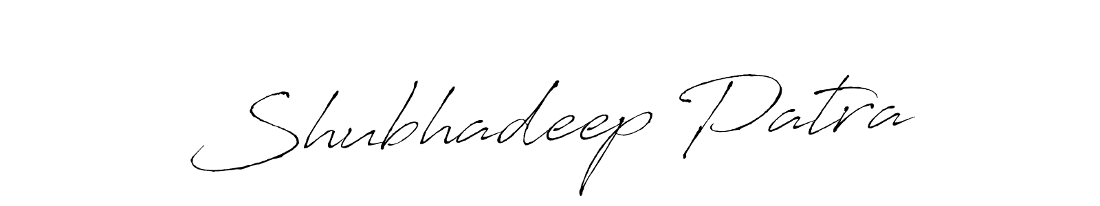 The best way (Antro_Vectra) to make a short signature is to pick only two or three words in your name. The name Shubhadeep Patra include a total of six letters. For converting this name. Shubhadeep Patra signature style 6 images and pictures png