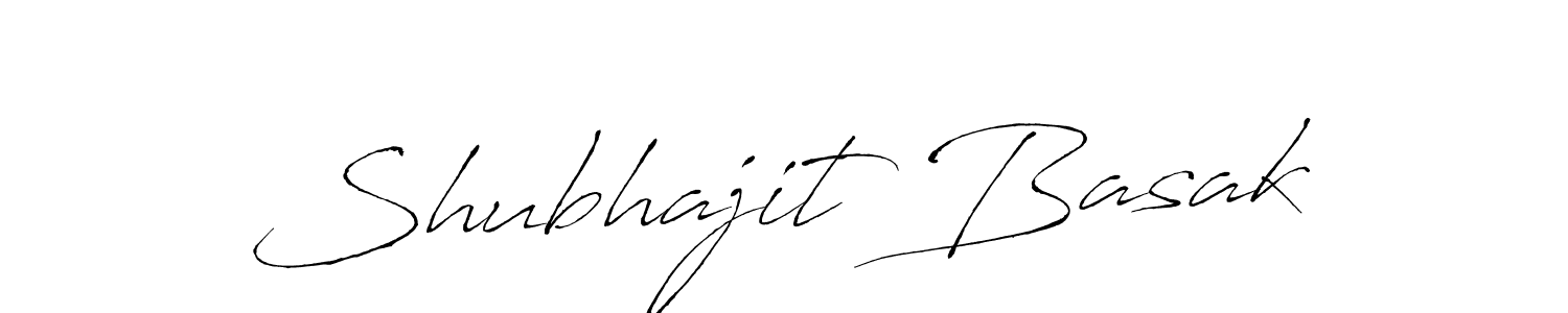 Use a signature maker to create a handwritten signature online. With this signature software, you can design (Antro_Vectra) your own signature for name Shubhajit Basak. Shubhajit Basak signature style 6 images and pictures png