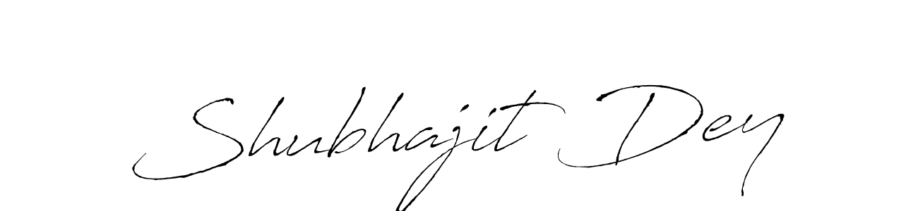 How to make Shubhajit Dey signature? Antro_Vectra is a professional autograph style. Create handwritten signature for Shubhajit Dey name. Shubhajit Dey signature style 6 images and pictures png