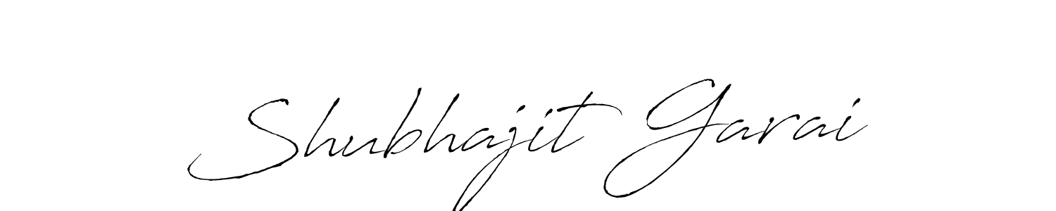Design your own signature with our free online signature maker. With this signature software, you can create a handwritten (Antro_Vectra) signature for name Shubhajit Garai. Shubhajit Garai signature style 6 images and pictures png