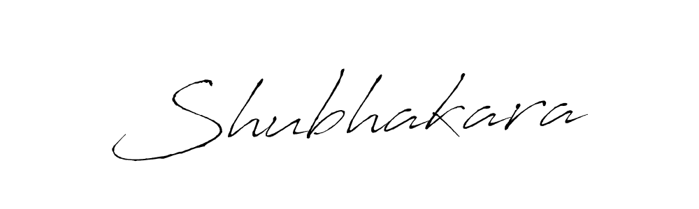 Shubhakara stylish signature style. Best Handwritten Sign (Antro_Vectra) for my name. Handwritten Signature Collection Ideas for my name Shubhakara. Shubhakara signature style 6 images and pictures png