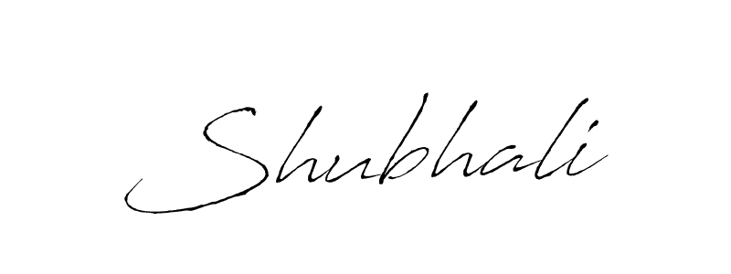 Create a beautiful signature design for name Shubhali. With this signature (Antro_Vectra) fonts, you can make a handwritten signature for free. Shubhali signature style 6 images and pictures png