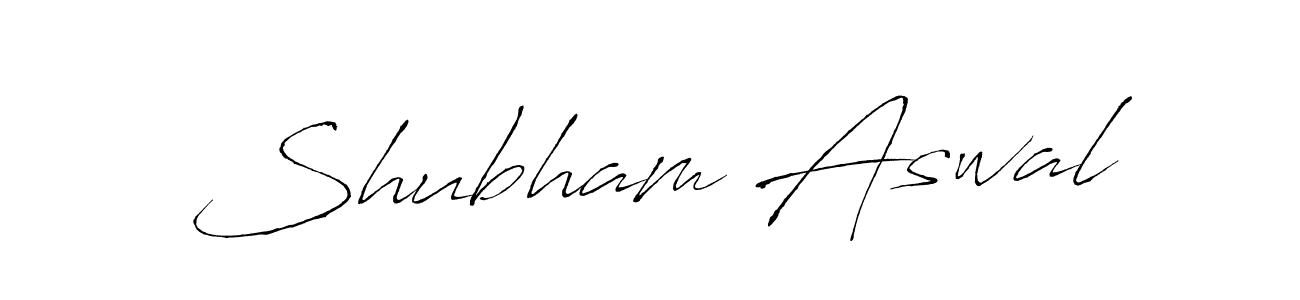 How to make Shubham Aswal signature? Antro_Vectra is a professional autograph style. Create handwritten signature for Shubham Aswal name. Shubham Aswal signature style 6 images and pictures png