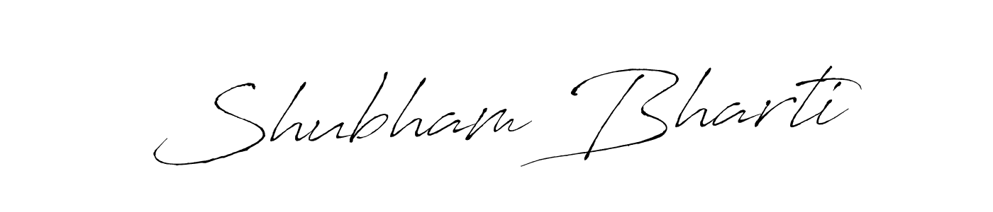 Also You can easily find your signature by using the search form. We will create Shubham Bharti name handwritten signature images for you free of cost using Antro_Vectra sign style. Shubham Bharti signature style 6 images and pictures png