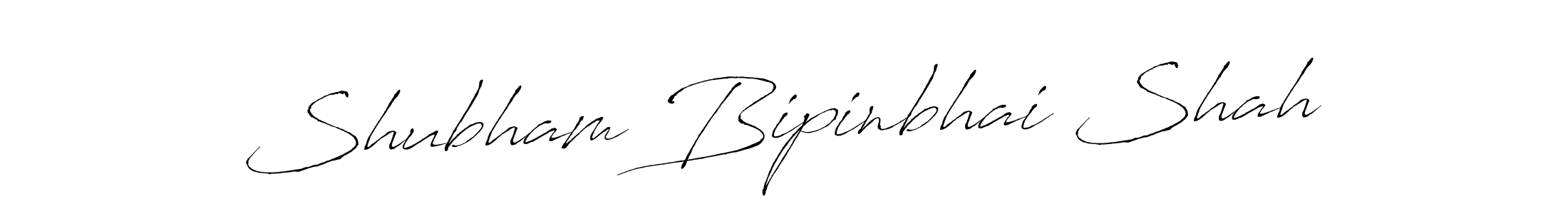 Antro_Vectra is a professional signature style that is perfect for those who want to add a touch of class to their signature. It is also a great choice for those who want to make their signature more unique. Get Shubham Bipinbhai Shah name to fancy signature for free. Shubham Bipinbhai Shah signature style 6 images and pictures png